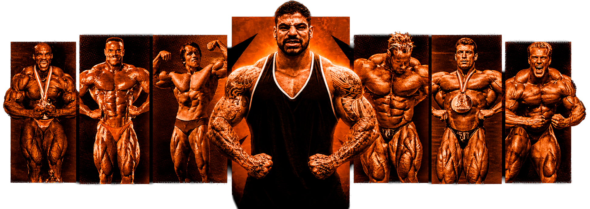 Vitor Capial e os ícones do bodybuilding